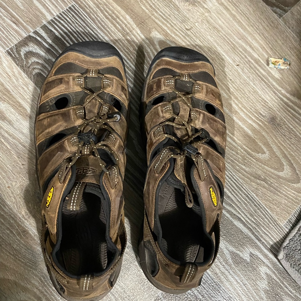 Keen Men's Dark Brown Outdoor Sandals